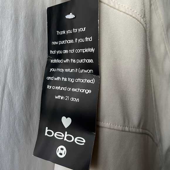 NWT bebe Embellished One Shoulder Mini Dress - Picture 5 of 6